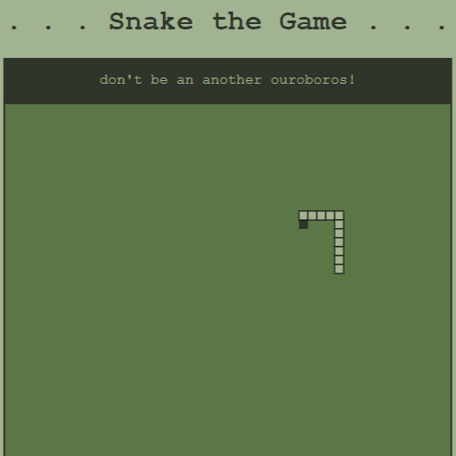 snake game